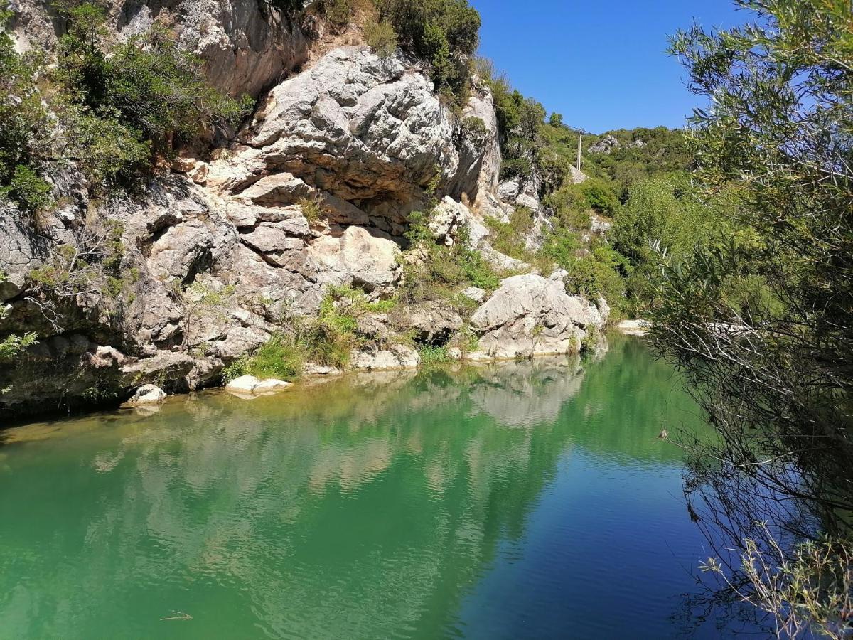 Villa Ripaud, Private River Swimming, Hot Tub Villeseque-des-Corbieres Ngoại thất bức ảnh